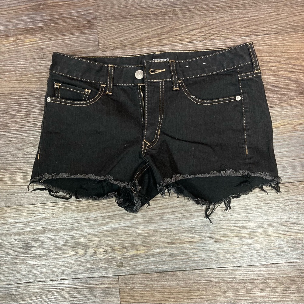 Express low rise jean shorts. Relaxed fit. NEW without tags. Black.